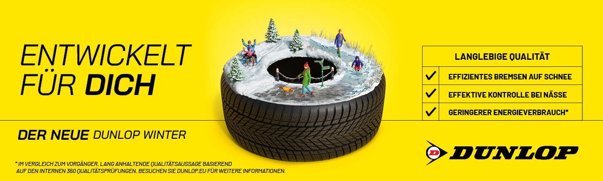 Der neue Dunlop Winter – entwickelt für dich!